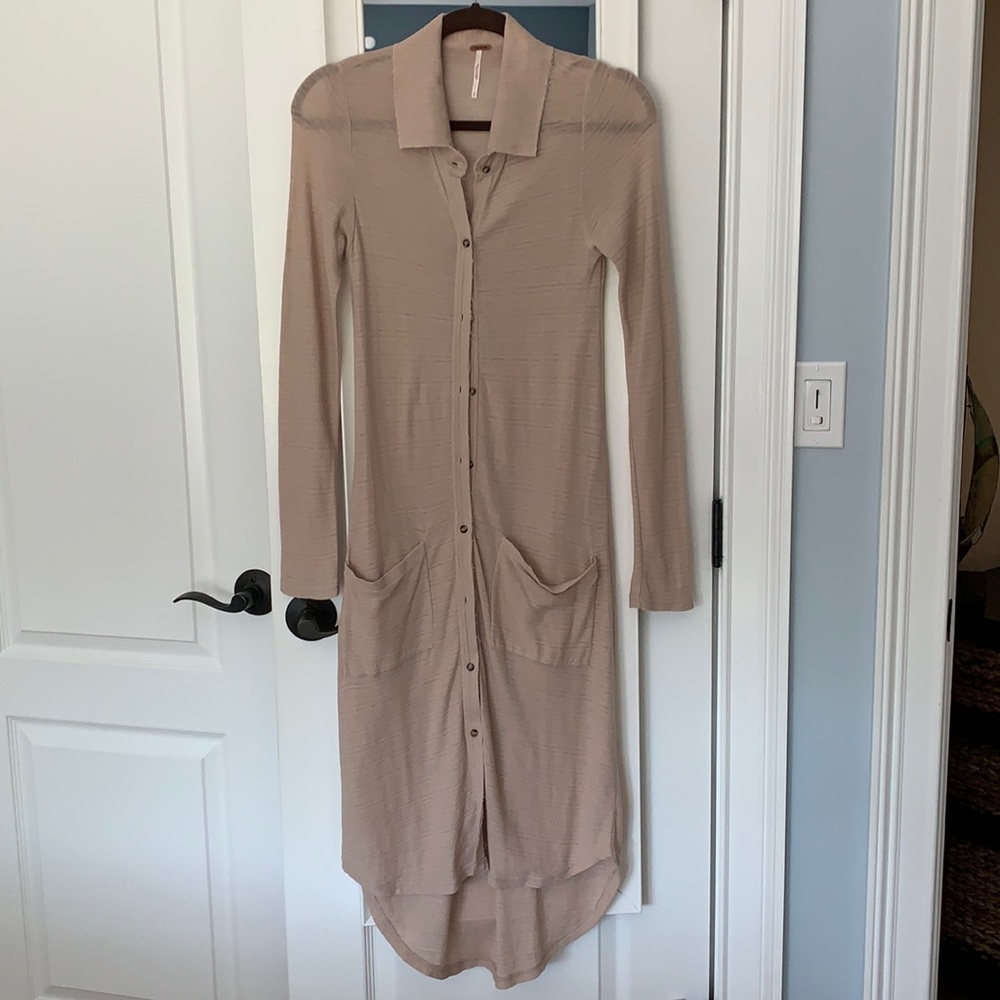 Free People Sweater Coat size S/P